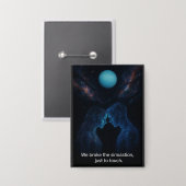 Badge We Broke the Simulation  (Recto/Verso)
