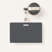 Badge Wedding planner du logo Motif de Pêche moderne (Back with Retractable)