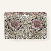 Badge William Morris Corncocktail fond d'écran floral (Dos)