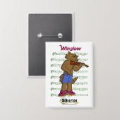 Badge Winslow Magnet (Recto/Verso)