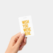 Badge Wish You Were Here  (Manuel / portable)
