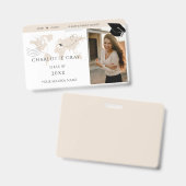 Badge World Map voyage aventure commence nom GRAD (Avant & arrière)