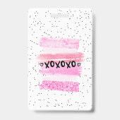 Badge xoxoxo (Arrière)