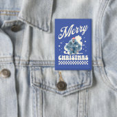 Badge Yeti Drôle - Joyeux Noël (Insitu)