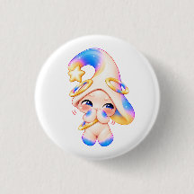 Badge Zessi Émerveillé - Collectie Humeur