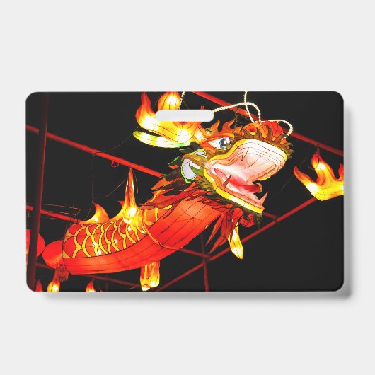 Badge Zhulong Fire Dragon (Avant)