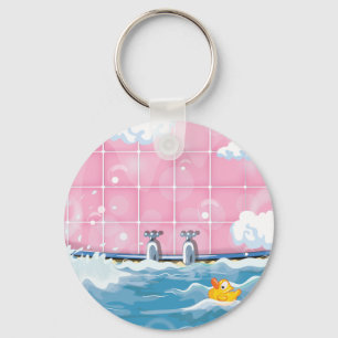 Badgele Badkuiken Sleutelhanger