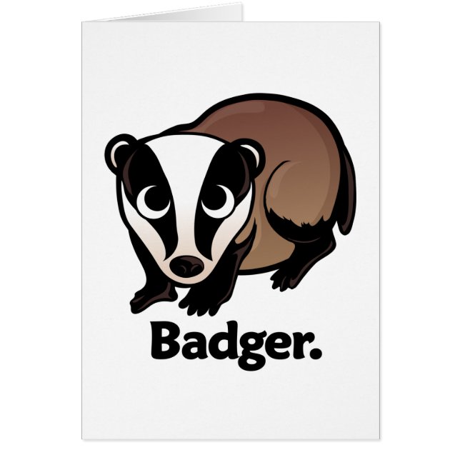 Badger. (Voorkant)