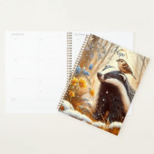 Badger and Sparrow Natuur Wildlife Rustic Planner (Display)