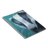 Badger en bois bluebell carnet d'art (Côté Droit)