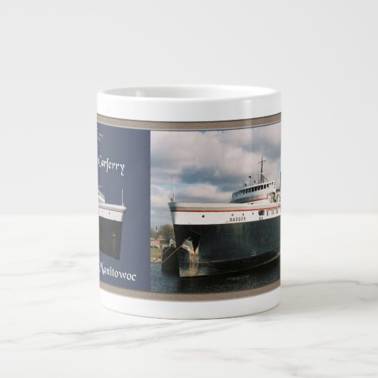 Badger jumbo mug (Devant)