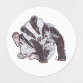 BADGER LABELS (Design 1)