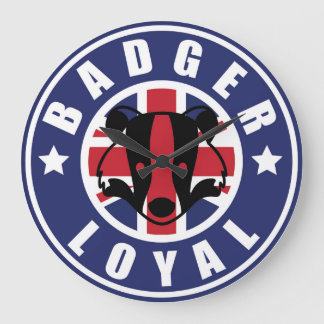 Badger Loyal Clock Grote Klok