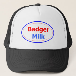 Badger Milk Trucker Hat Trucker Pet