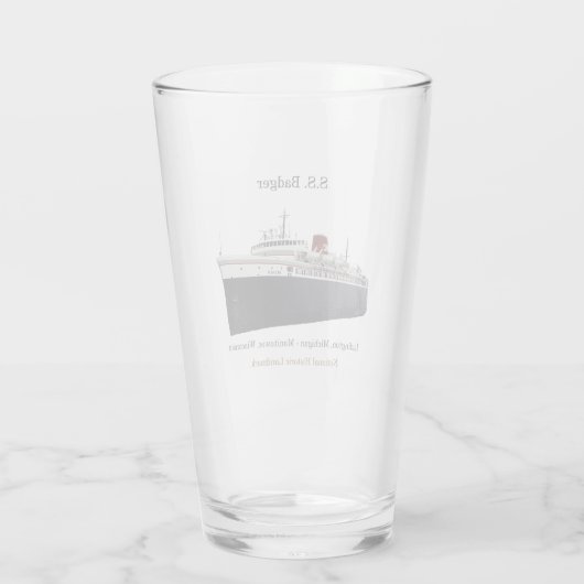 Badger NHL-glas Glas (Achterkant)