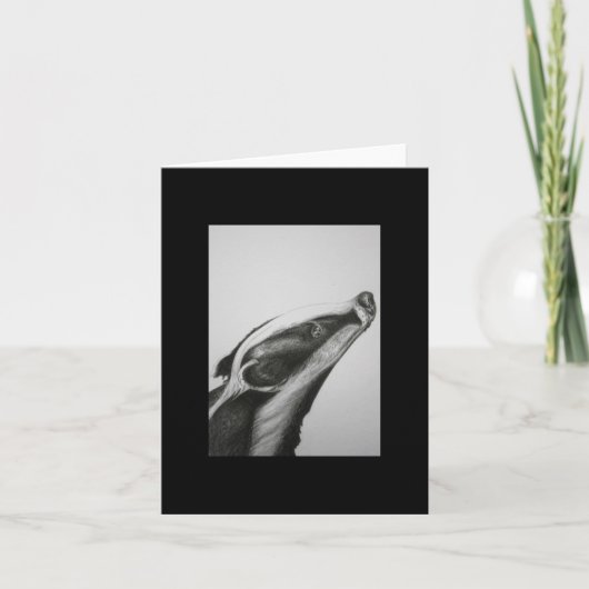 Badger Note-kaart Kaart (Voorkant)