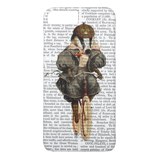 Badger op fiets Case-Mate iPhone case (Achterkant)