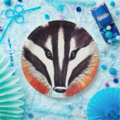Badger Papieren Bordje (Feest)