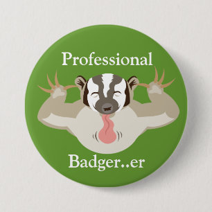 Badger-professionele badger...er ronde button 7,6 cm