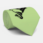 Badger Saxophone Stropdas (Opgerold)