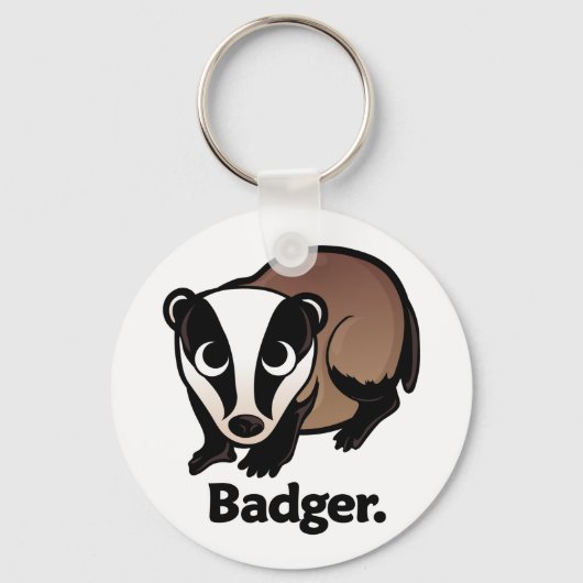Badger. Sleutelhanger (Voorkant)
