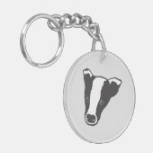 Badger Sleutelhanger (Voorkant Links)