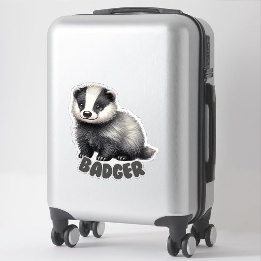 BADGER - STICKER DES INFIRMIÈRES (Sur valise)