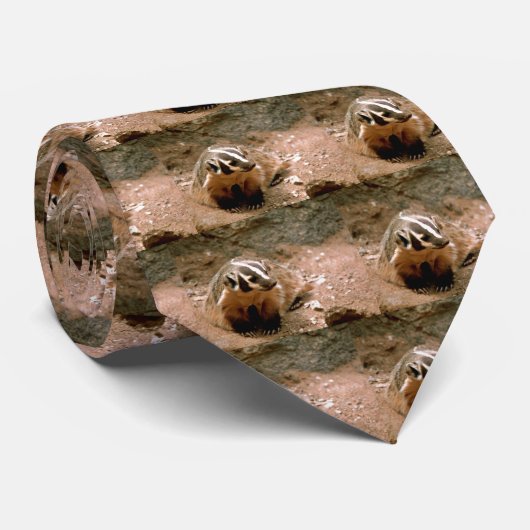 Badger Stropdas (Opgerold)