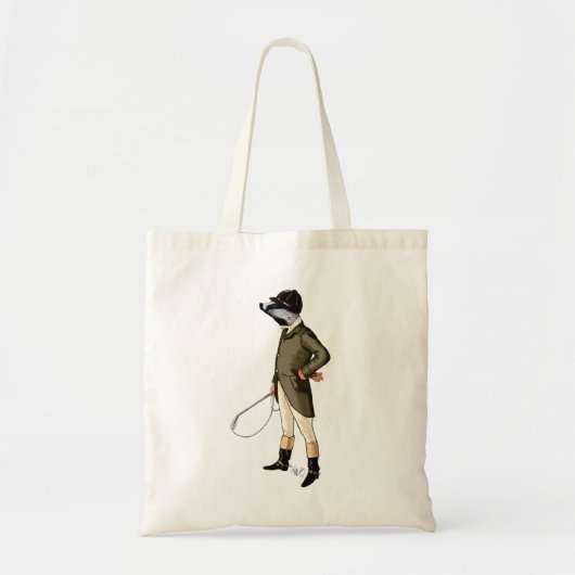 Badger the Rider Full Tote Bag (Voorkant)