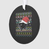 Badger Ugly Kerstmis Ornament (voorkant)