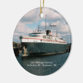 Badger-versiering Keramisch Ornament (Links)