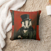 Badger victorien lanceur coussin (Couverture)