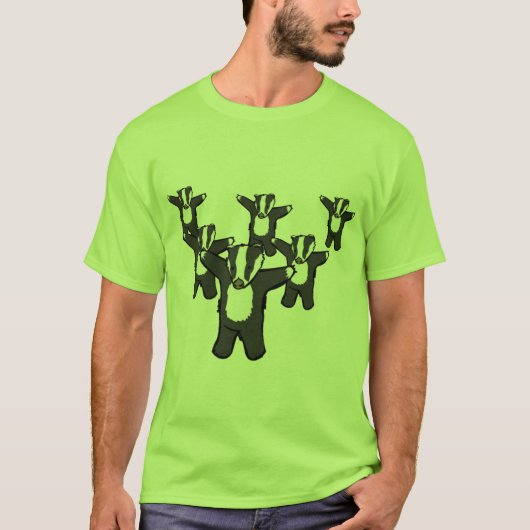 Badgers badgers t-shirt (Voorkant)