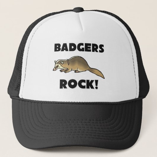 Badgers Rock Trucker Pet (Voorkant)