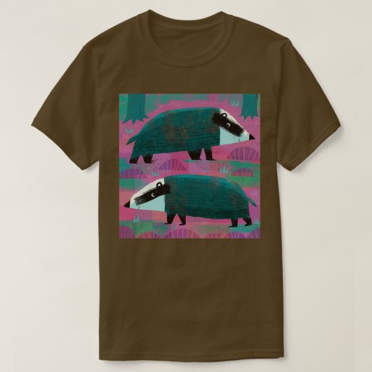 Badgers T-shirt (Design voorkant)