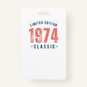 Badges 1974 (Devant)