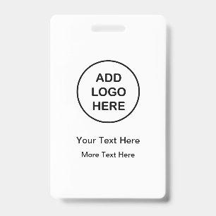 Badges de nom ID de travail en vrac simples pour l