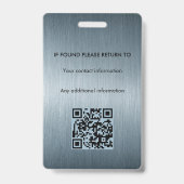 Badges de notaire public (Arrière)