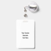 Badges de snowboard personnalisés (Back with Retractable)