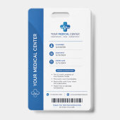 badges de soins de santé  (Arrière)