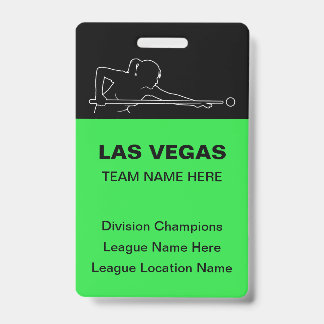 Badges de thème de billard de Las Vegas en gros po