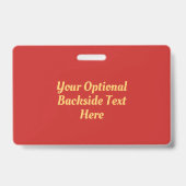 Badges de tranche de pizza avec texte et couleur p (Arrière)