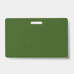 Badges d'événement minimalistes en olive de luxe