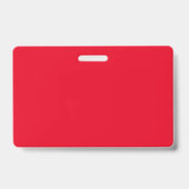 Badges d'événement modernes rouges gras (Arrière)