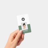 Badges d'ID de sécurité de l'entreprise photo pers (Manuel / portable)