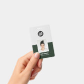 Badges d'ID de sécurité de l'entreprise photo pers (Handheld)