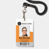 badges d'identification avec bannières pour les em (Face avec cordon)