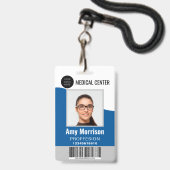 Badges d'identification avec cordons pour les empl (Avant avec lanière)