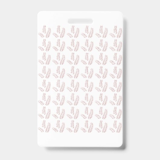 Badges d'identification personnalisés | Accès pers (Avant)
