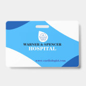 Badges d'identification personnalisés pour cardiol (Arrière)